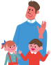 男親と子供から成る世帯<br/>(シングルファザー)